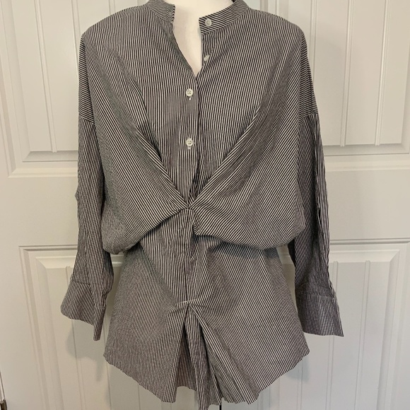 simply love Tops - NWT Simply Love Cotton striped blouse